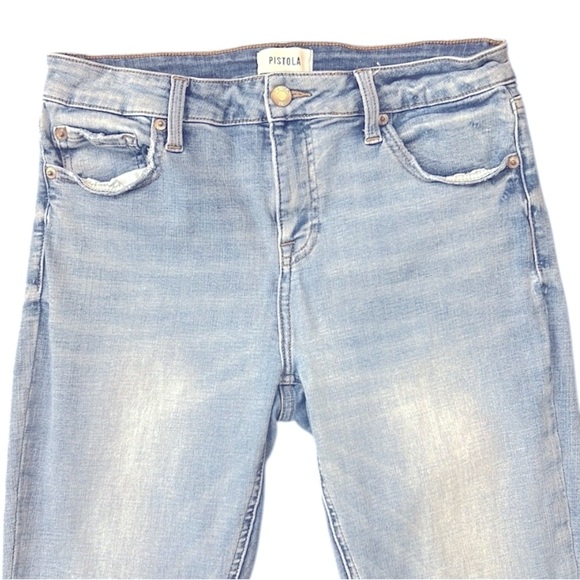 Pistola Mid-Rise Skinny Jeans Blue Wash Size 30 - Picture 6 of 12